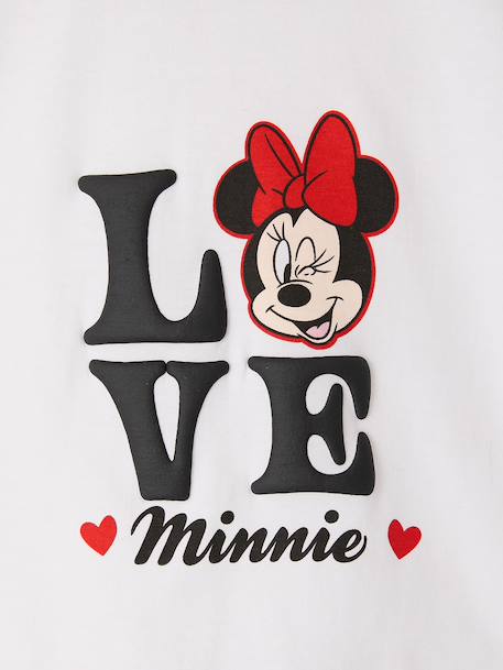 Girls' MINNIE pyjama shorts ecru 