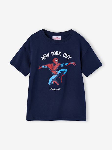 Boys' SPIDERMAN New York City pyjama shorts red 