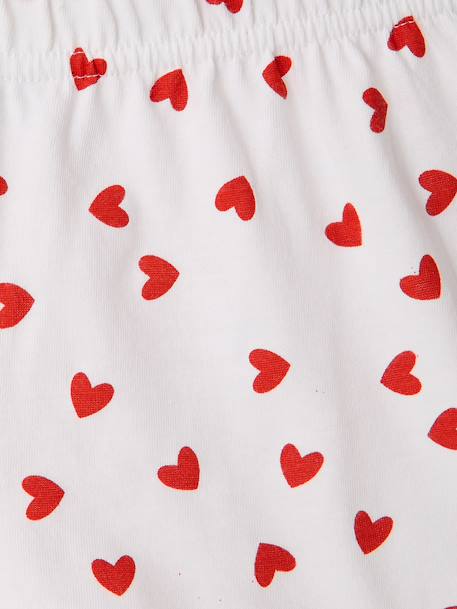 Girls' MINNIE pyjama shorts ecru 