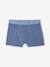 Pack of 2 boys' boxers with digger print ocean blue 