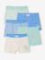 Pack of 5 surf boxers for boys blue 
