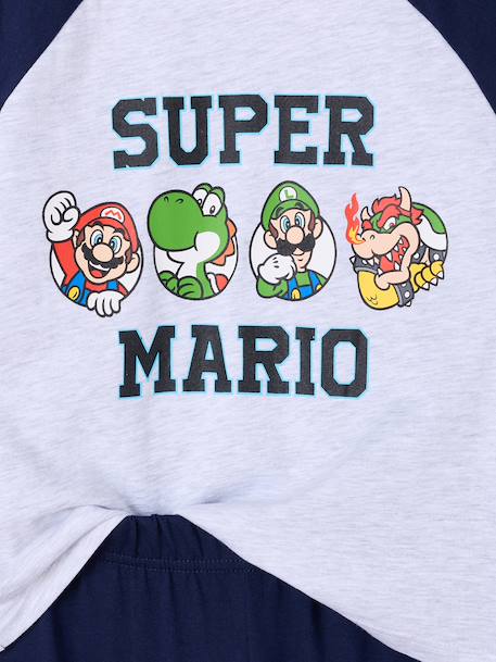 Child's Super Mario pyjamas navy blue 