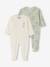 Set of newborn pyjamas for babies Miffy grey green 