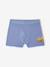 Pack of 2 boys' boxers with digger print ocean blue 