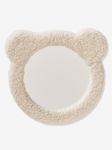 Teddy bear bouclé mirror ecru 