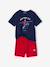 Boys' SPIDERMAN New York City pyjama shorts red 