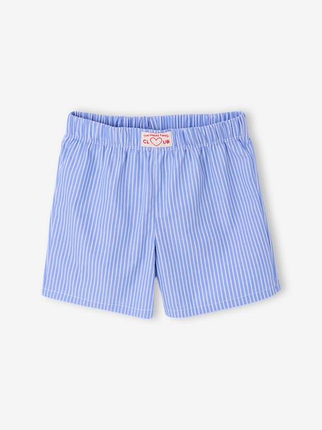 Boys' pyjama shorts ecru 