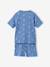 Pack of 2 boys' short pyjamas denim blue 