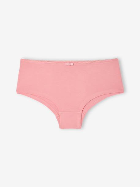 Pack of 5 girls' maternity shorties sage green 