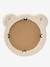 Teddy bear bouclé mirror ecru 