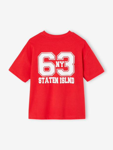 Boys' sports t-shirt red 