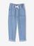 Paperbag denim trouser light blue 