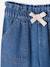 Paperbag denim trouser medium blue 