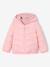 Reversible Lightweight Jacket for Girls anthracite+mauve+pale pink 