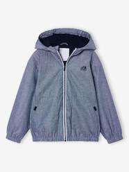 Boys-Boy's zipped hooded windcheater 