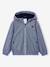 Boy's zipped hooded windcheater chambray blue 