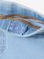Denim Treggings for Girls bleached denim+deep blue+medium blue 