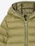 Light Padded Jacket with Hood for Boys black+bordeaux red+emerald green+grey blue+hazel+medium blue+navy blue+olive+pecan nut+red 