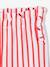 Wide striped knitted leggings striped blue+striped red 