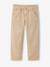 Boy's straight-leg trouser clay beige 