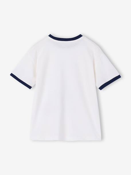 Boys' short-sleeved t-shirt ecru 