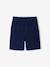 Cotton bermuda shorts for boys navy blue 