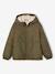 Windcheater with Sherpa-Lined Hood for Boys caramel+khaki+navy blue+olive 