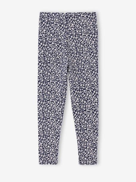 Pack of 2 Basics Leggings for Girls dark grey+dusky pink+indigo+khaki+sage green 