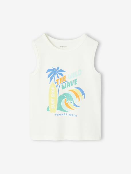 Pack of 2 Tank Tops for Boys set blue+set white 