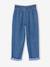 Paperbag denim trouser medium blue 