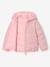 Reversible Lightweight Jacket for Girls anthracite+mauve+pale pink 