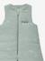 Sleeveless Cotton Muslin Travel Jumpsuit with Moon & Stars Print sage green 