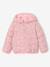 Reversible Lightweight Jacket for Girls anthracite+mauve+pale pink 