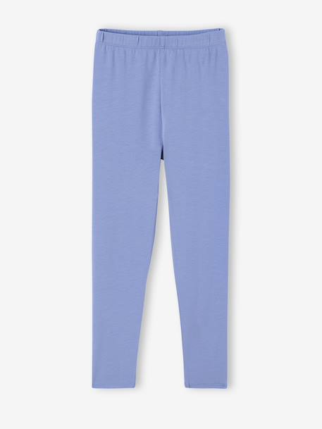 Pack of 2 Basics Leggings for Girls dark grey+dusky pink+indigo+khaki+sage green 