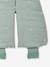 Sleeveless Cotton Muslin Travel Jumpsuit with Moon & Stars Print sage green 
