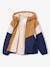 Sherpa-lined boy's windcheater pecan nut 