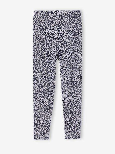 Pack of 2 Basics Leggings for Girls dark grey+dusky pink+indigo+khaki+sage green 