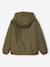 Windcheater with Sherpa-Lined Hood for Boys caramel+khaki+navy blue+olive 