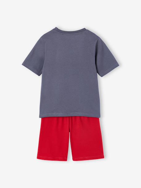 Pack of 2 long-sleeved boys' pyjamas anthracite 
