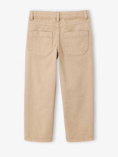 Boy's straight-leg trouser clay beige 