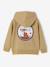 Cotton boy's hooded sweatshirt cumin 