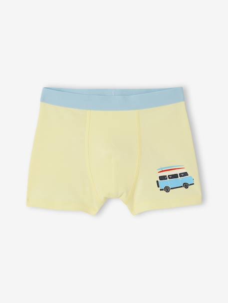 Pack of 5 Van boxers aqua green 