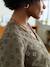 Broderie Anglaise Maternity and Nursing Blouse black+khaki 