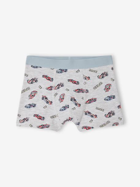 Pack of 5 F1 car boxers anthracite 
