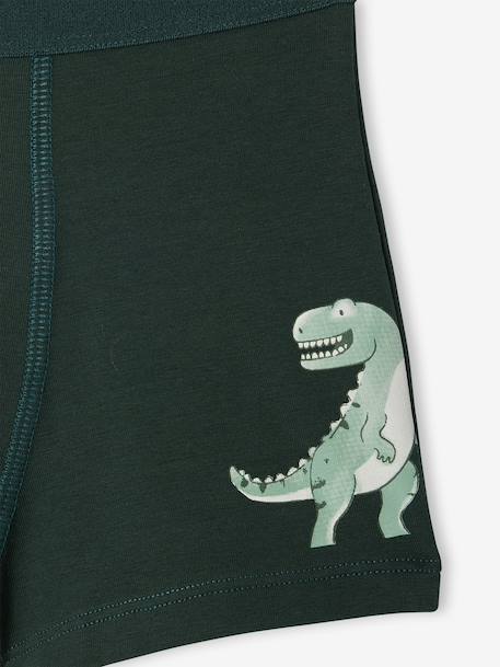 Pack of 5 dino boxers ink blue 