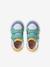 Synthetic trainers with touch 'n' close fastening for babies printed beige+set blue 