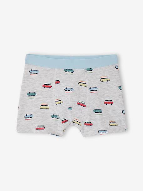 Pack of 5 Van boxers aqua green 