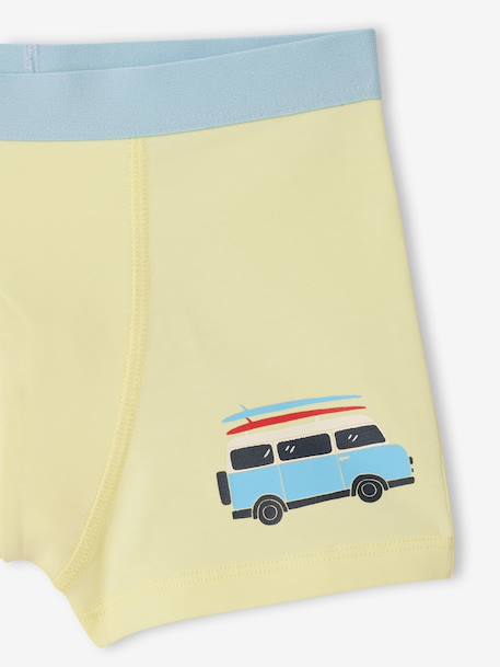 Pack of 5 Van boxers aqua green 