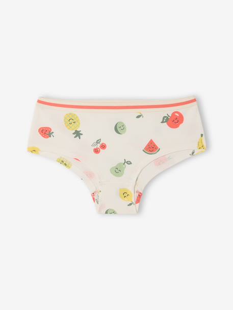 Pack of 5 fruit briefs ecru 