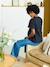 Broderie Anglaise Maternity and Nursing Blouse black+khaki 